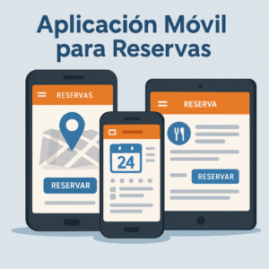 A p l i c a c i ón M ó v il p a ra R e s e r v as